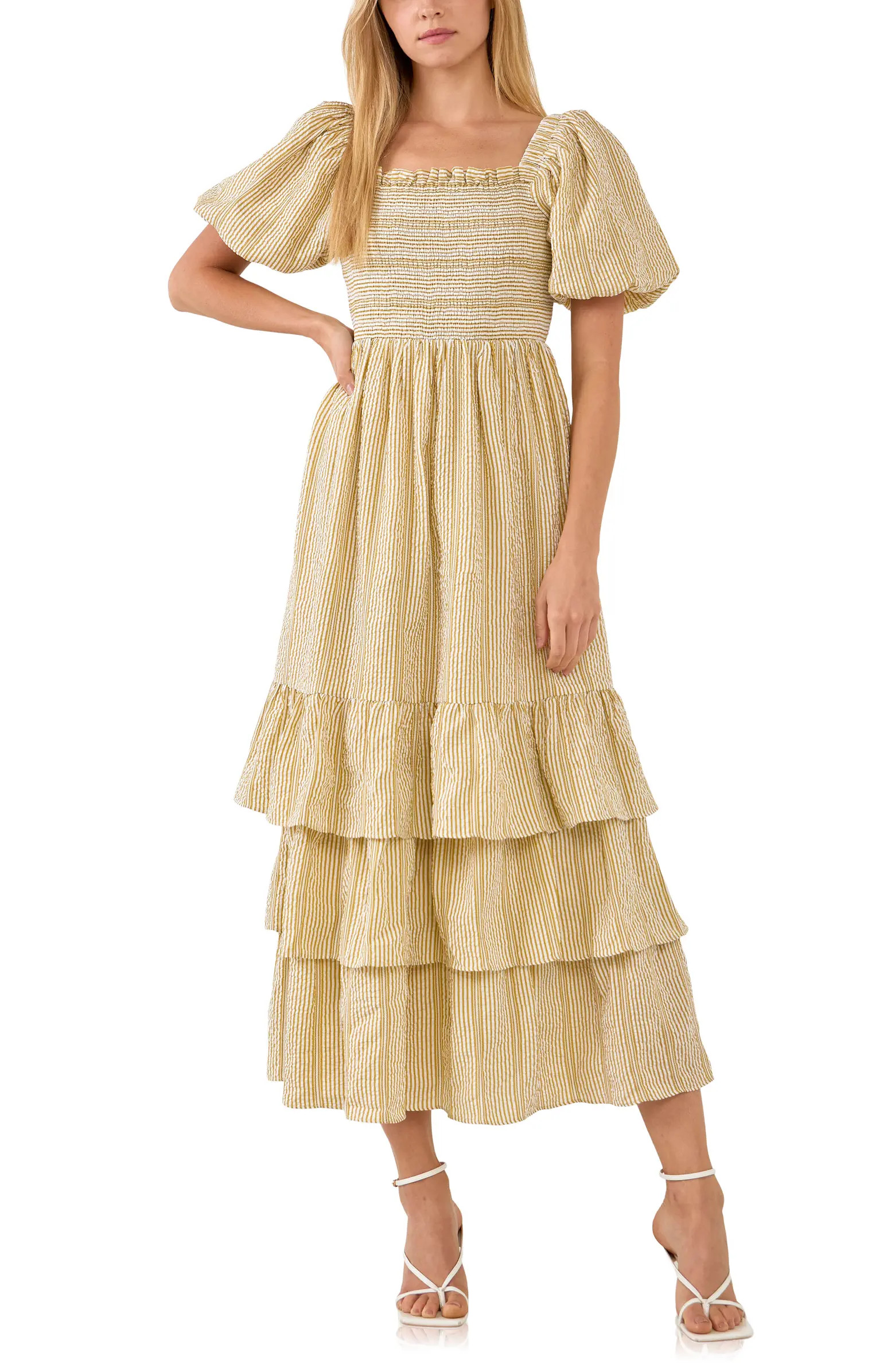 Free the Roses Smocked Maxi Dress | Nordstrom | Nordstrom