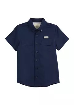 Ocean + Coast® Boys 4-7 Short Sleeve Fishing Shirt | Belk