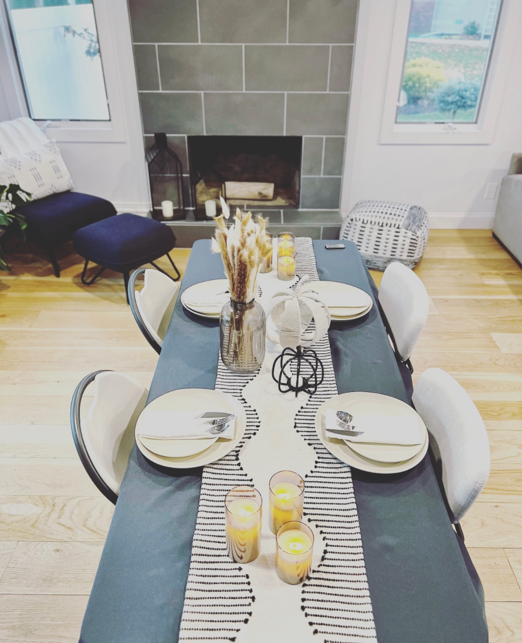 Thanksgiving Tablescape with all of our favorite wedding registry gifts! See our page for all of our Must Haves in kitchen, bed and bath! 

#tablescape #hosting #weddingregistry #moderntabledecor 

#LTKhome #LTKwedding #LTKHoliday