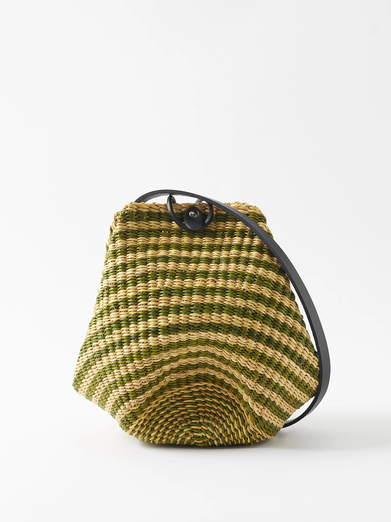 Inès BressandNo. 14 leather-trimmed basket bag | Matches (US)