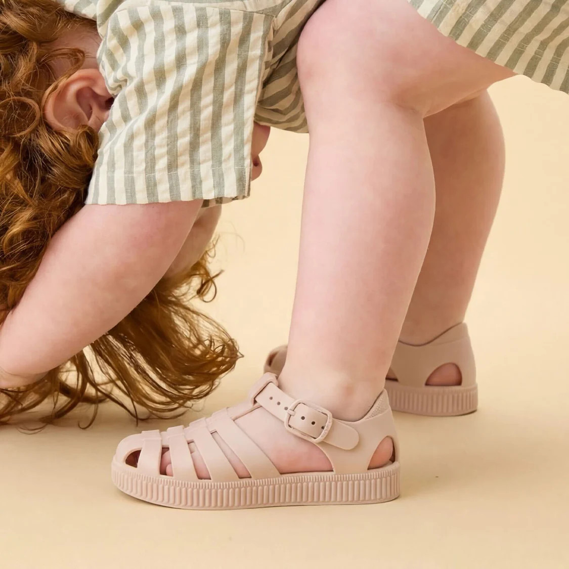 KIDLY by MORI Jelly Sandals - Mushroom | Baby Mori (US)