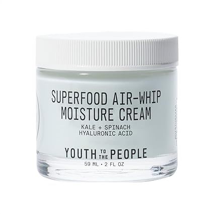 Youth To The People Air-Whip Moisture Face Cream - Gel Moisturizer & Face Primer - Lightweight Gr... | Amazon (US)