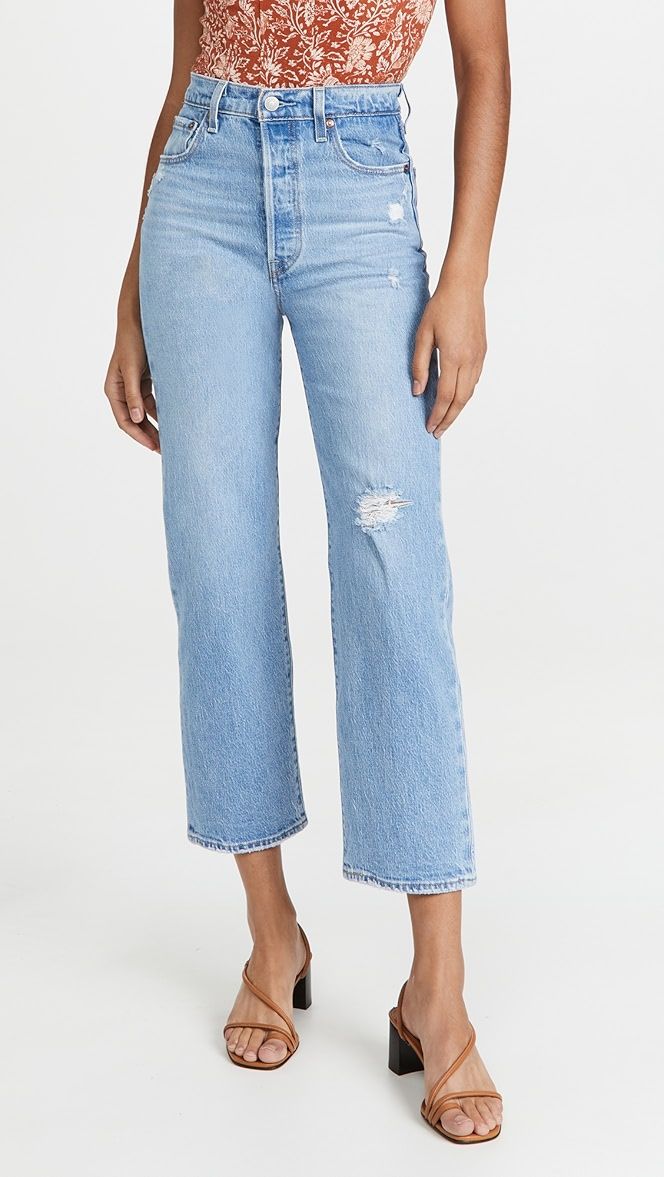 Ribcage Straight Ankle Jeans | Shopbop