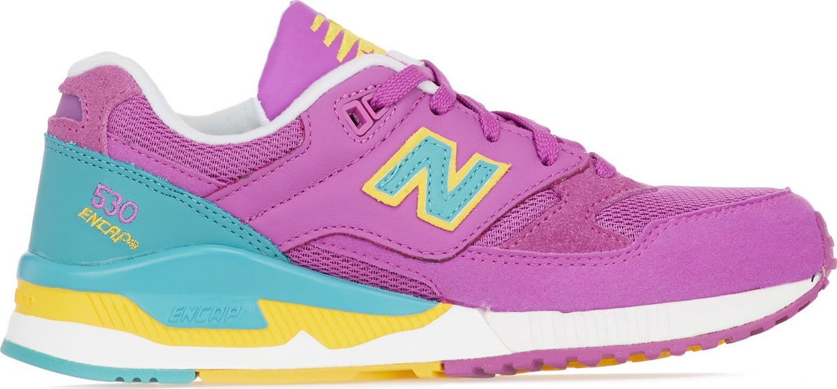 New Balance - 530 Elite Edition Pinball - Purple Cactus Flower/Teal/Yellow | Influence U