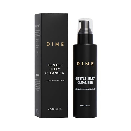 DIME Beauty Gentle Jelly Cleanser, Hydrating Facial Cleanser and Makeup Remover with Vitamin E, Sensitive Skin Face Wash, 4 oz / 120 ml | Amazon (US)