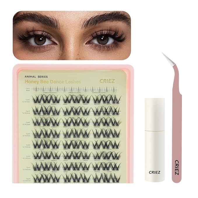 Lash Clusters Kit C Curl, Fuller Lash Extension, Realistic EyeLash Clusters Upper&Lower Combinati... | Amazon (US)