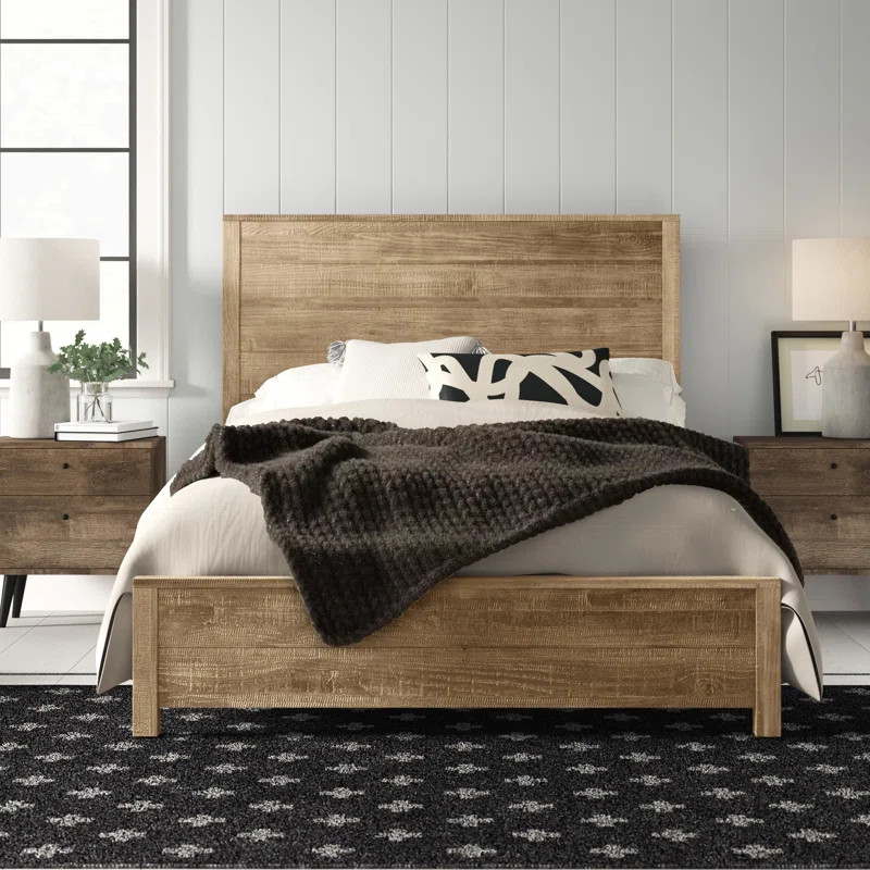 Solid Wood Standard 3 Piece Configurable Bedroom Set | Wayfair North America