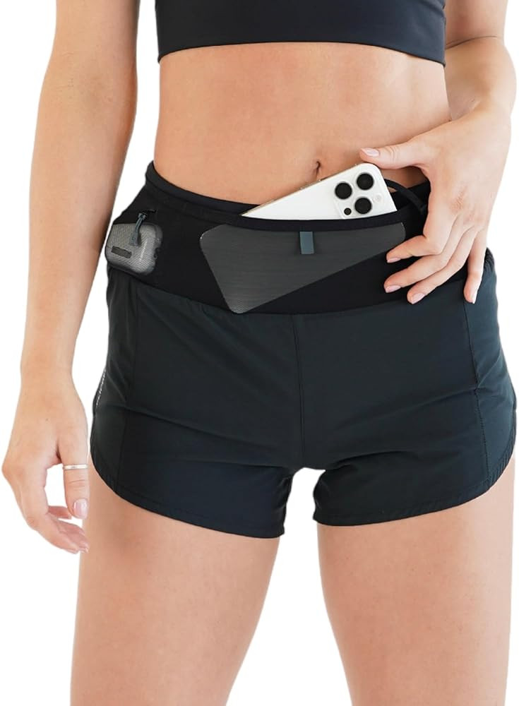 FlipBelt Running Shorts Active Shorts | Amazon (US)