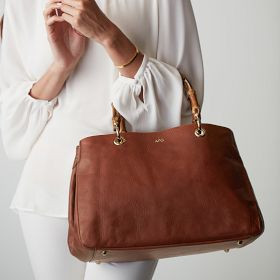 Bamboo Elisabetta Slouch Handbag | Mark and Graham
