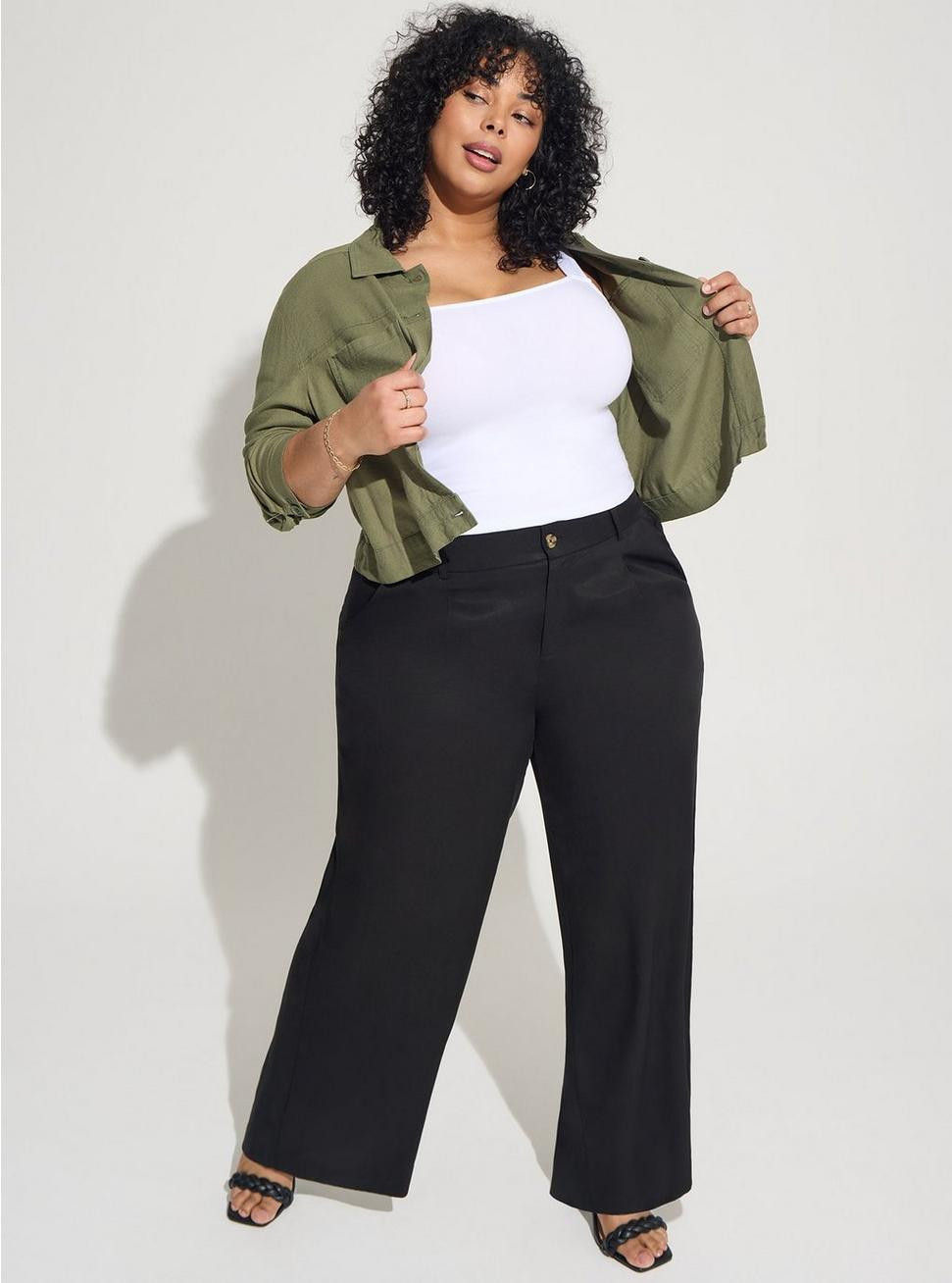 Foxy Square Neck Crop Tank | Torrid (US & Canada)