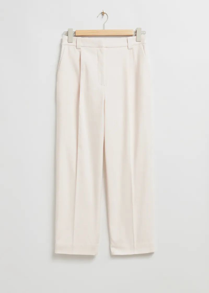 Pleated Straight Leg Trousers | & Other Stories (EU + UK)