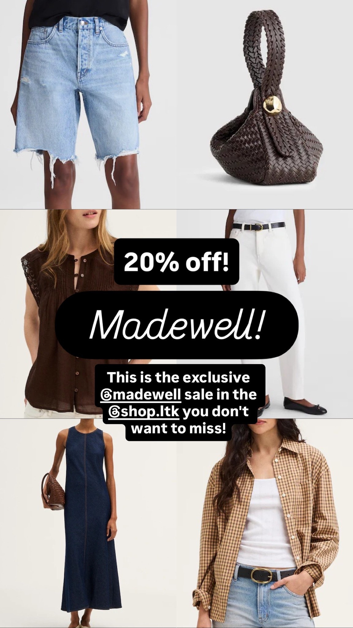 Shop my TOP TEN FAVES and save 20%! @Madewell

#LTKxMadewell #LTKOver40