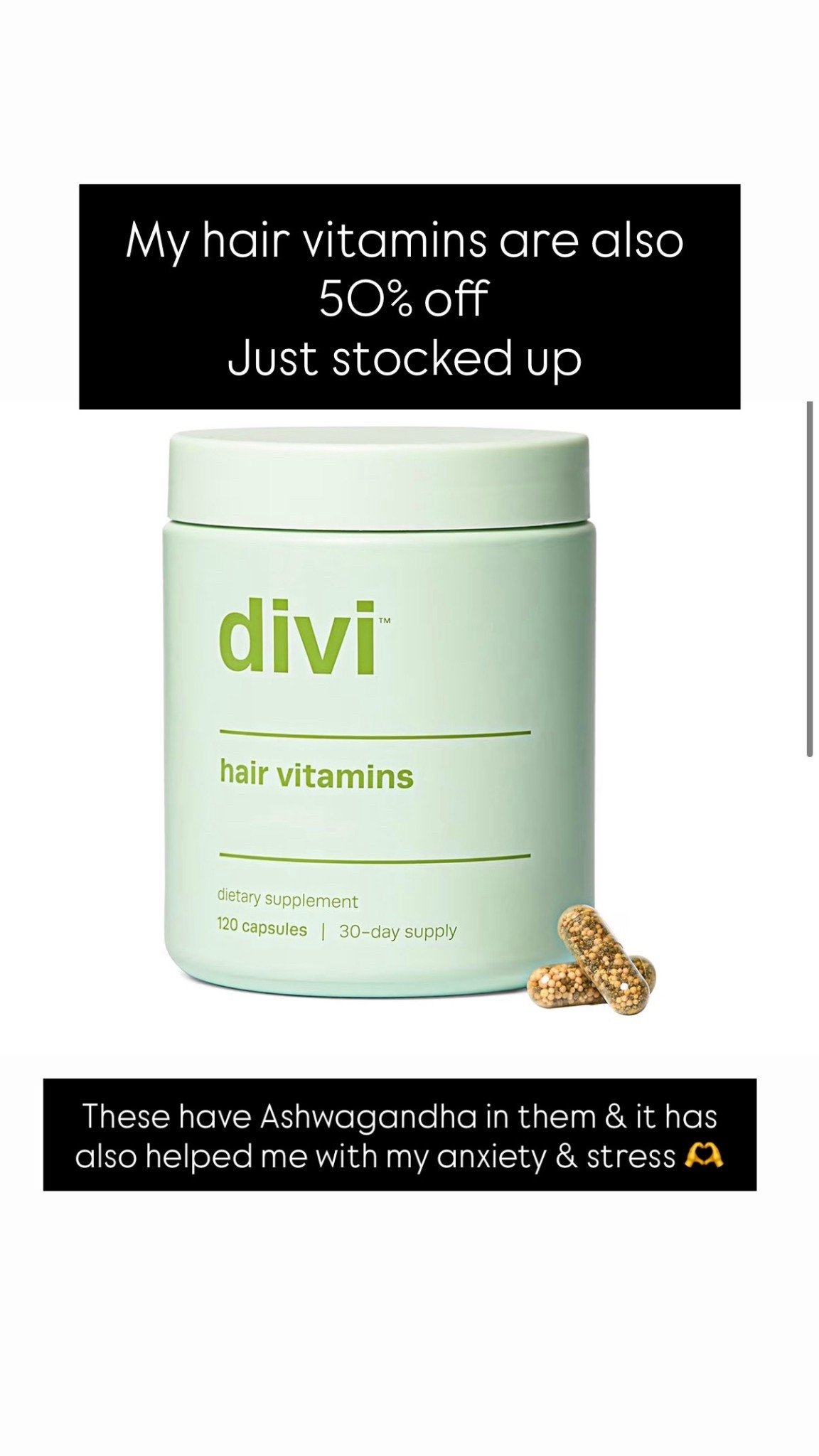 I take these daily and I def stocked up. Such a great deal! 

#LTKselfcare #LTKCyberWeek #LTKFindsUnder50