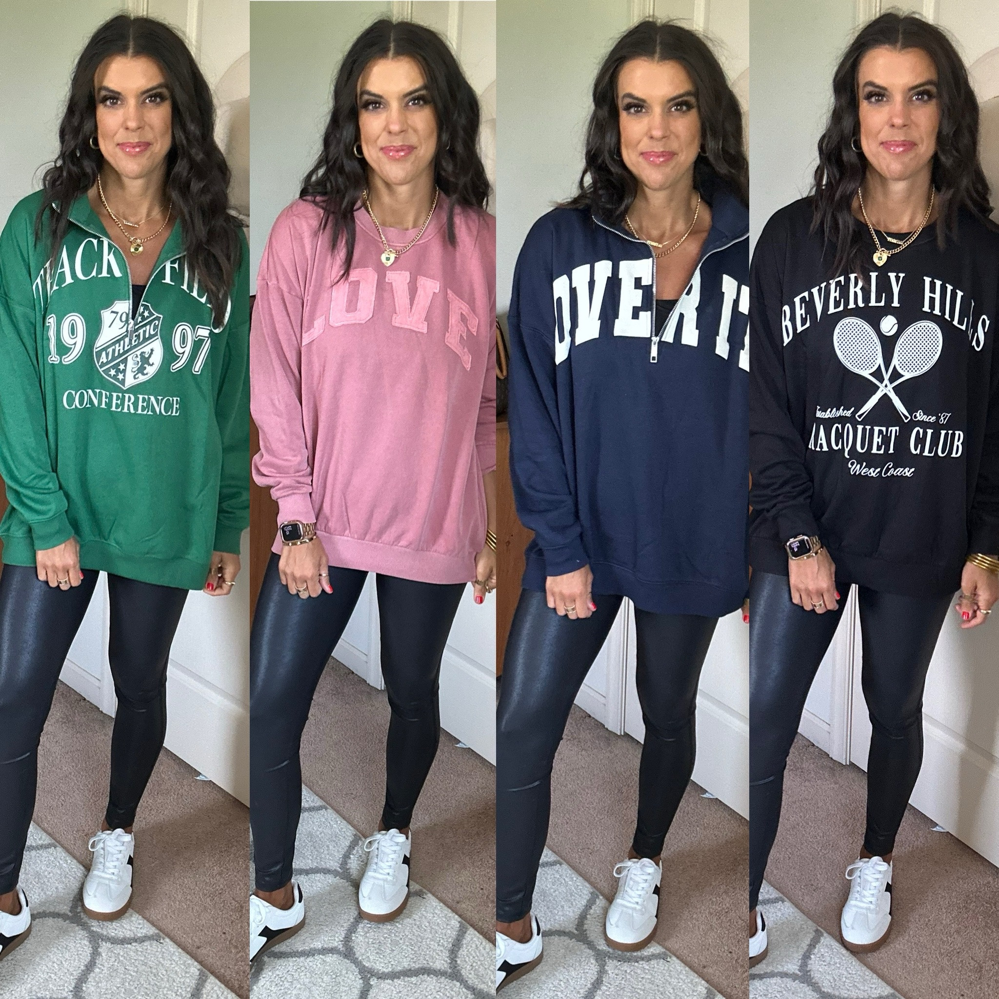 $15 Walmart pullovers still fully stocked! I sized up 2 sizes to a large for this fit 

#LTKFindsUnder100 #LTKStyleTip #LTKSeasonal