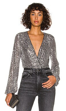 Sequin Wrap Bodysuit
                    
                    Bardot | Revolve Clothing (Global)