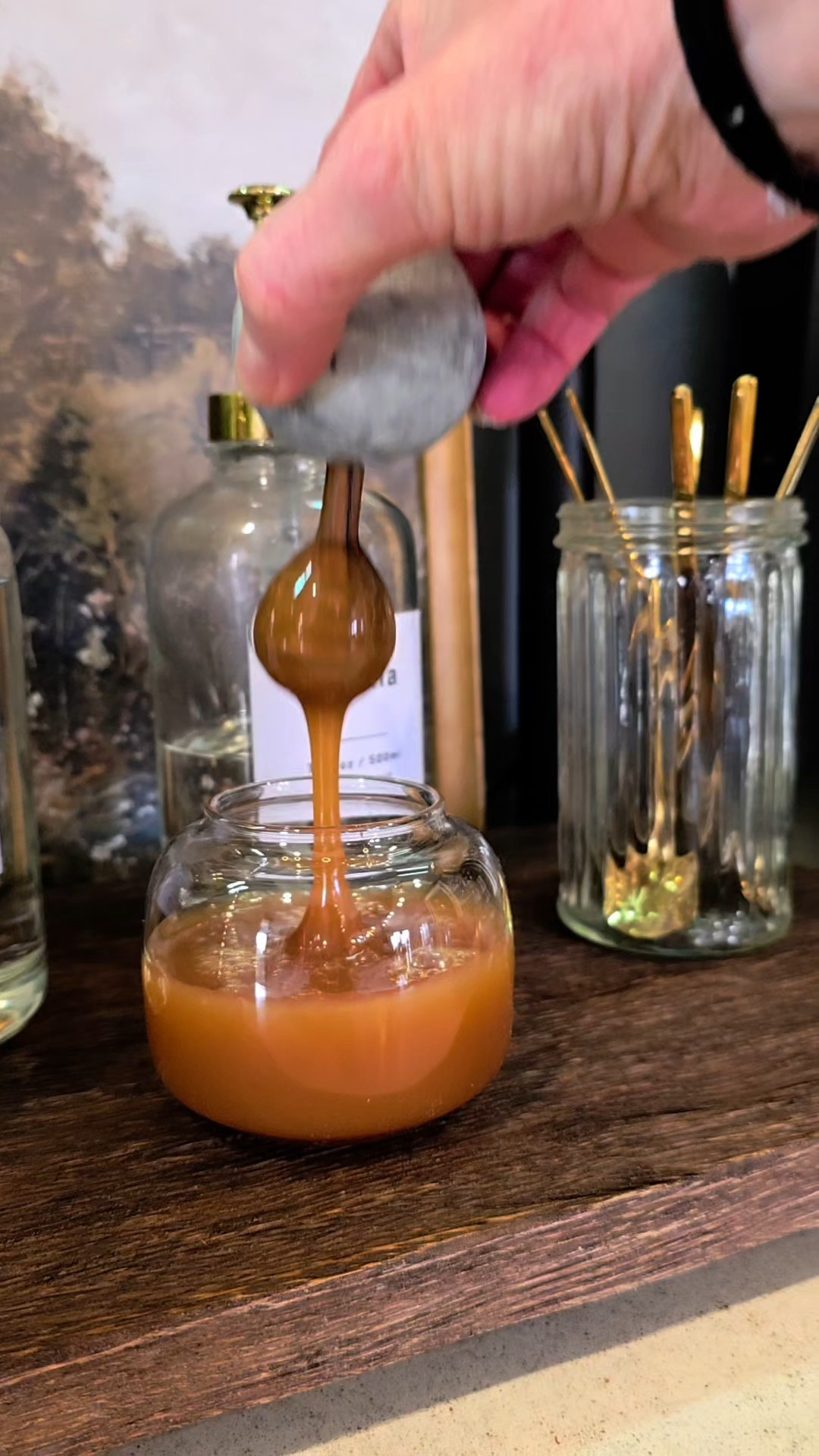 Technically a honey dipper… but wait until you see what I put in it. 🍯✨

#LTKHome #LTKU