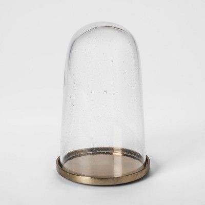 Cloche with Metal Base Large - Smith & Hawken™ | Target