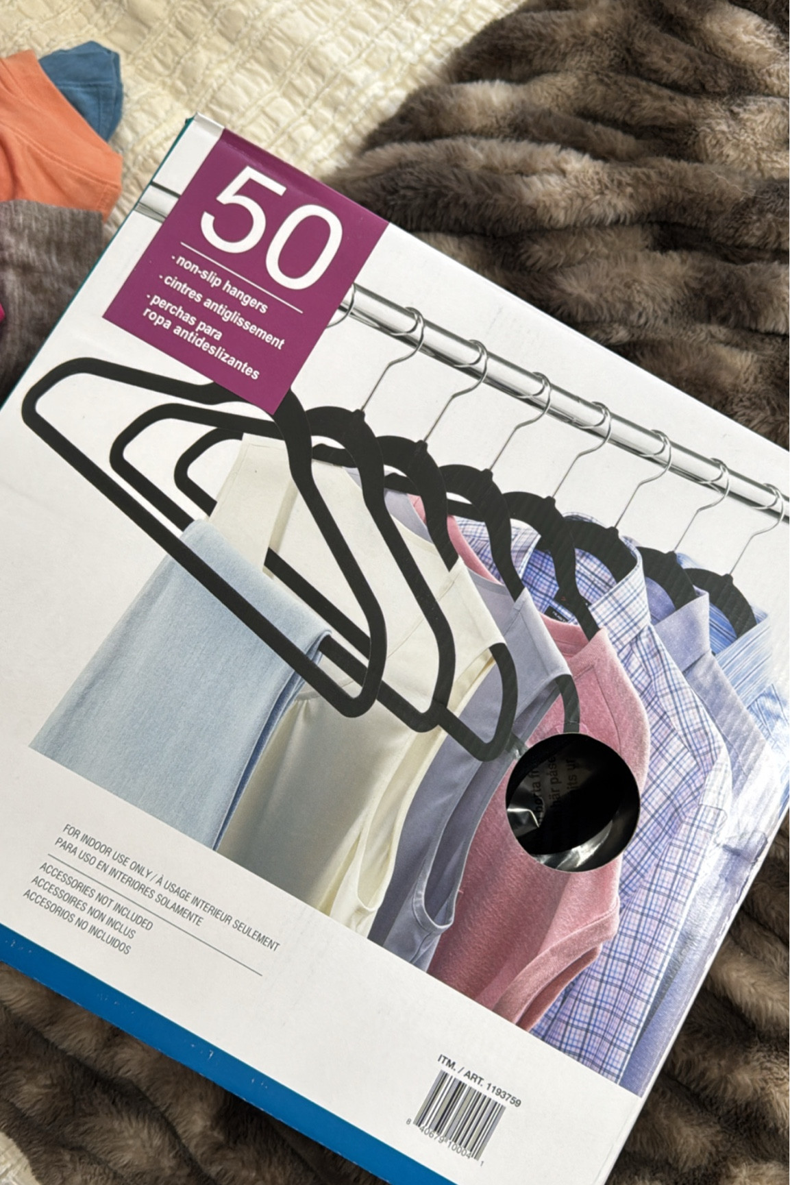 Black non-slip velvet hangers
*hangers shown are from Costco (not able to link here - but wanted to share because they’re only $9.99 for a box of 50!)
Linked similar options from Amazon, Target and Walmart. 
Closet organization  

#LTKFindsUnder50 #LTKHome #LTKMostLoved