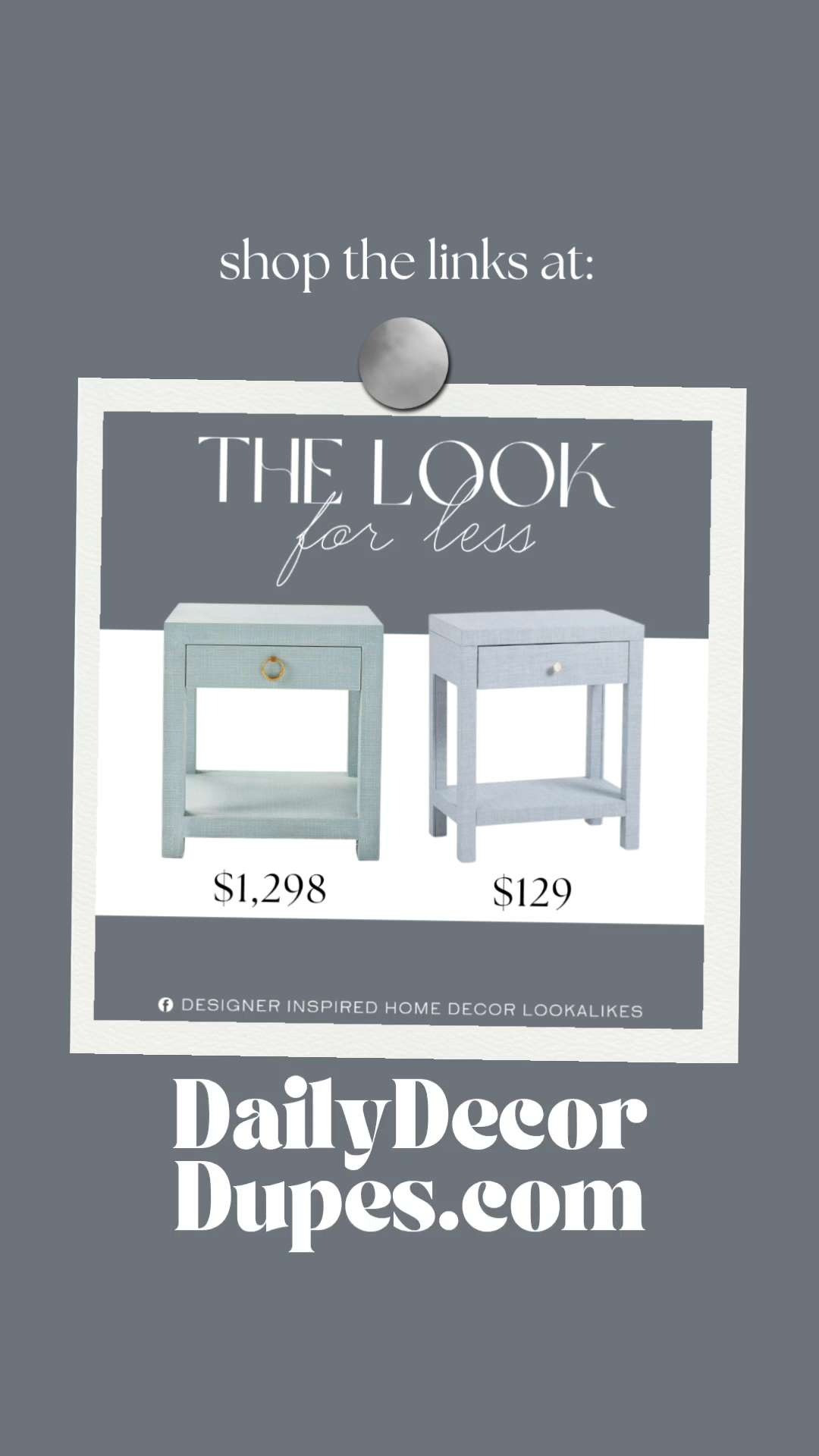 Inspired by Serena & Lily 1-Drawer Nightstand.  Modern Nightstand with Drawer. Contemporary Bedroom Storage Solution. Stylish 1-Drawer Nightstand. Mid-Century Modern Bedside Table. Sleek Nightstand with Storage Drawer. 

Home more affordable option find copy cat similar look for less budget friendly affordable cheap cheaper beautiful pretty. Clearance sale coupon code discount code promo code luxury lookalike look a like Inspo inspiration inspired by idea ideas Love like these? I share multiple every day in my FB group. 

 #serenaandlilyinspired #nighstand #bedsidetable #sidetable #bedroomstorage #bedroominspon #modernnightstand #LTKSummerEdit #LTKHome #LTKSaleAlert