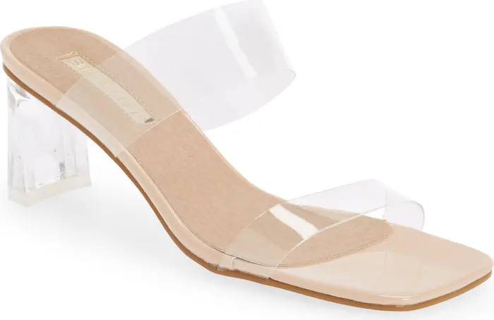 Billini Xenia Transparent Sandal | Nordstrom | Nordstrom