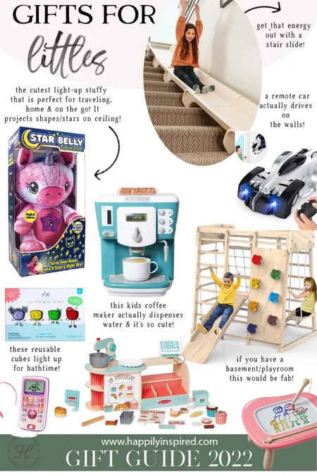 Kids gift guide, kid gifts, fun gifts for kids, unique toys, fun toys, toy guide 

#LTKSeasonal #LTKHoliday #LTKGiftGuide