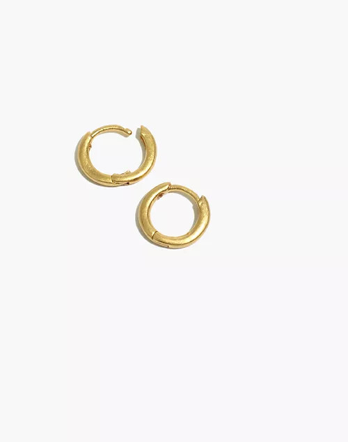 Skinny Huggie Hoop Earrings | Madewell