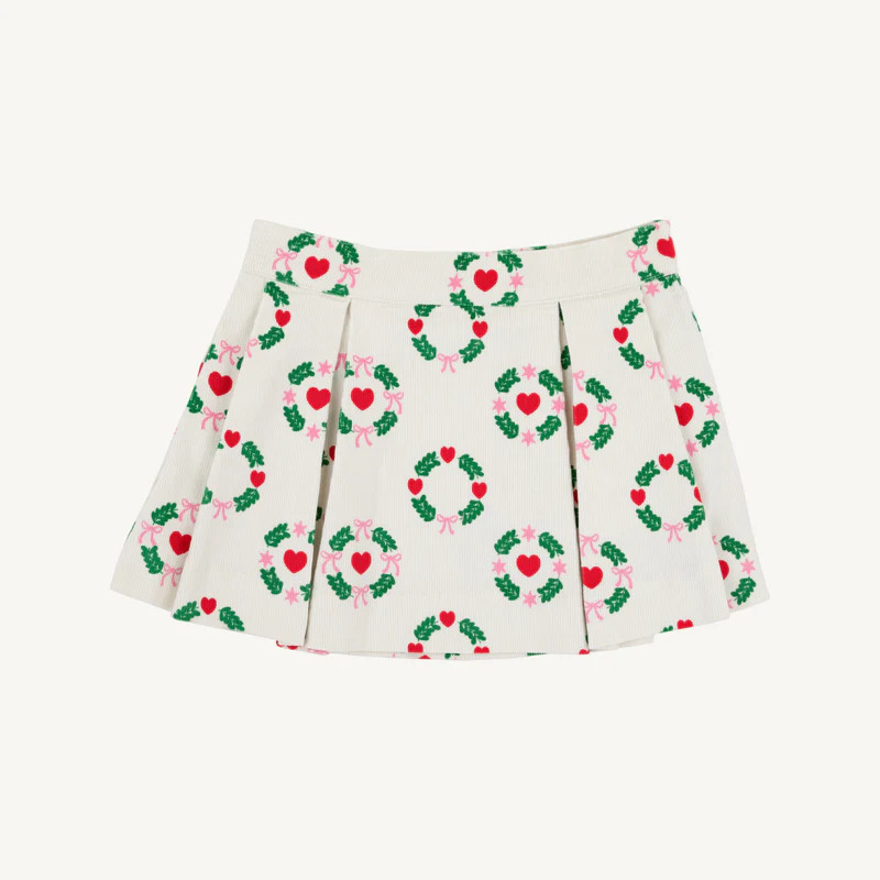 Parson Pleated Skirt (Corduroy) - Rollins Wreaths | The Beaufort Bonnet Company