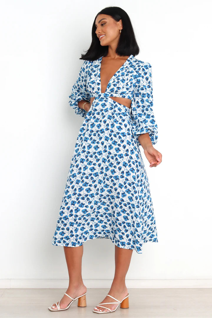 Simonette Dress - Blue | Petal & Pup (US)
