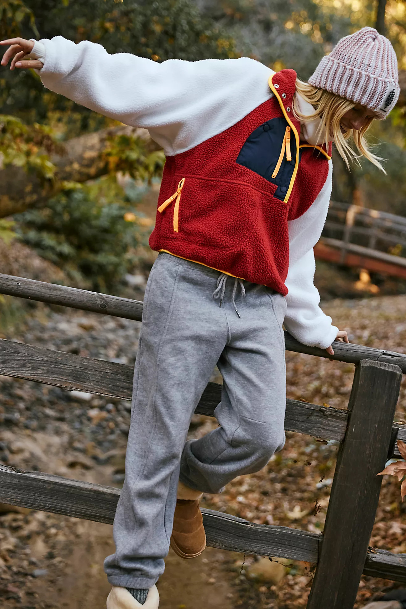 Hit The Slopes Colorblock Fleece Pullover | Free People (Global - UK&FR Excluded)