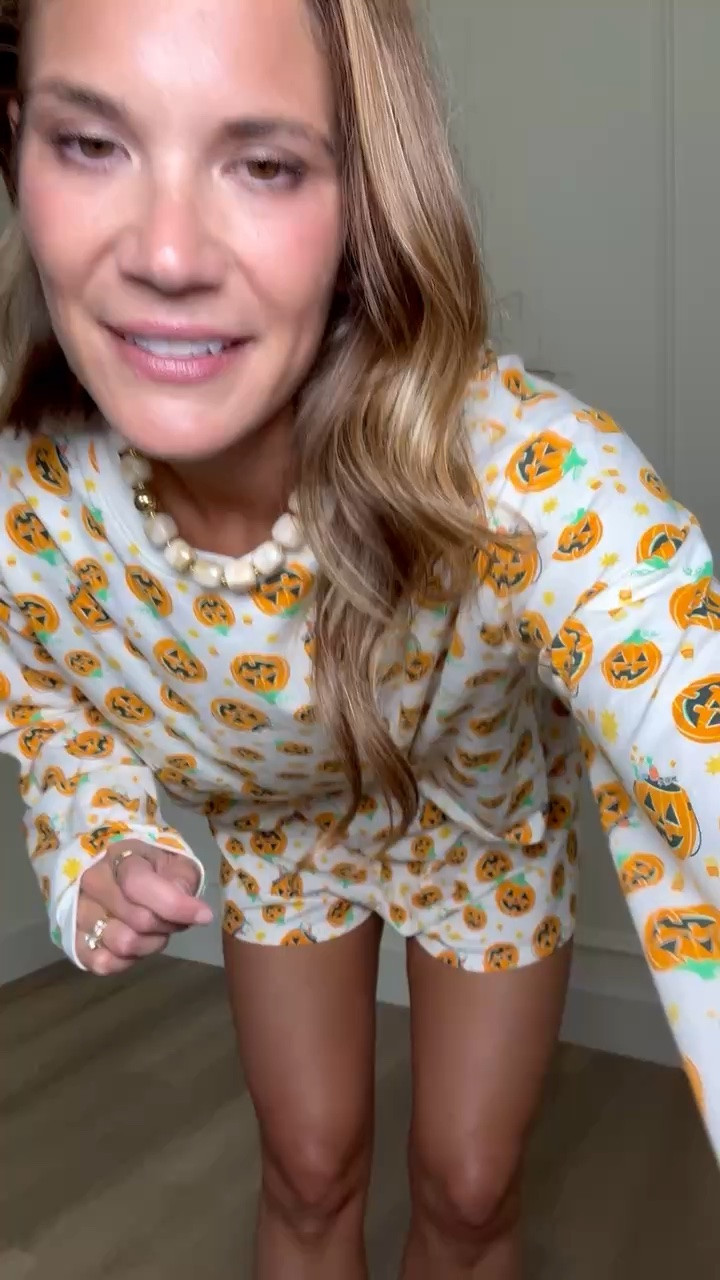 The cutest pajama set for cozy nights at home. The playful cookie print and matching shorts make this one way too fun to save for bedtime.

L tall

Pajama set, Matching pajamas, Cozy pajamas, Lounge set, Cute sleepwear, Fall pajamas, Printed pajamas, Comfy loungewear, Pajama shorts, StangandCo

#LTKSeasonal #LTKootd #LTKTall