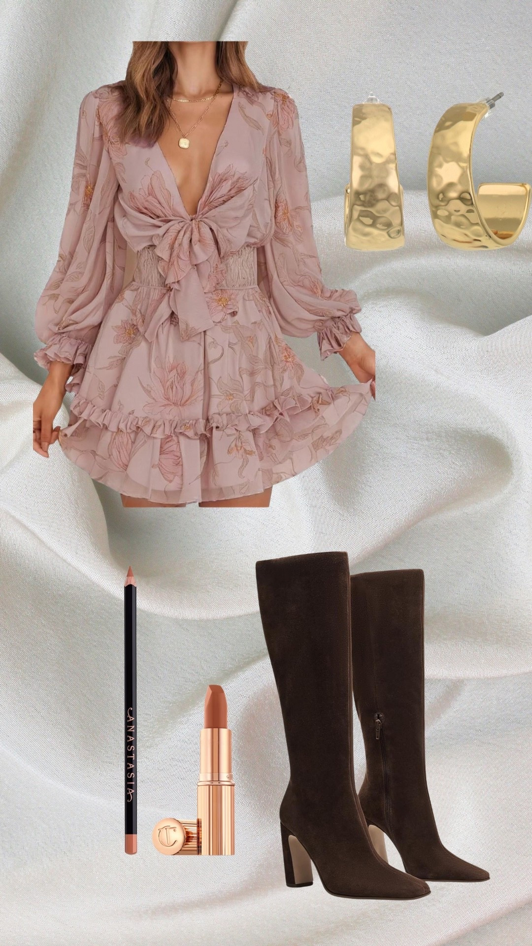 Fabulous and girly #ootd

Lip liner shade hazelnut
And lipstick shade cat walkin

#LTKParties #LTKFindsUnder50 #LTKFindsUnder100