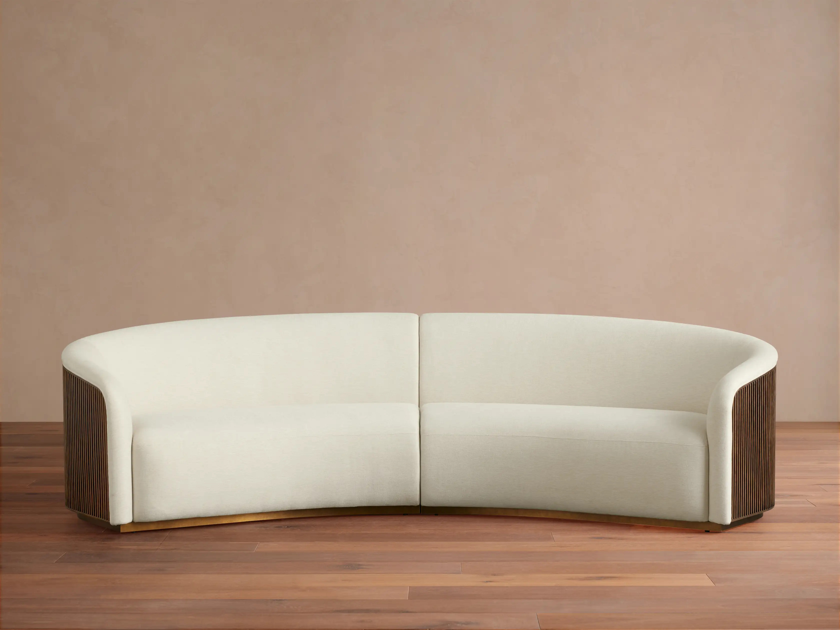 Finnley Two-Piece Curved Sectional | Arhaus