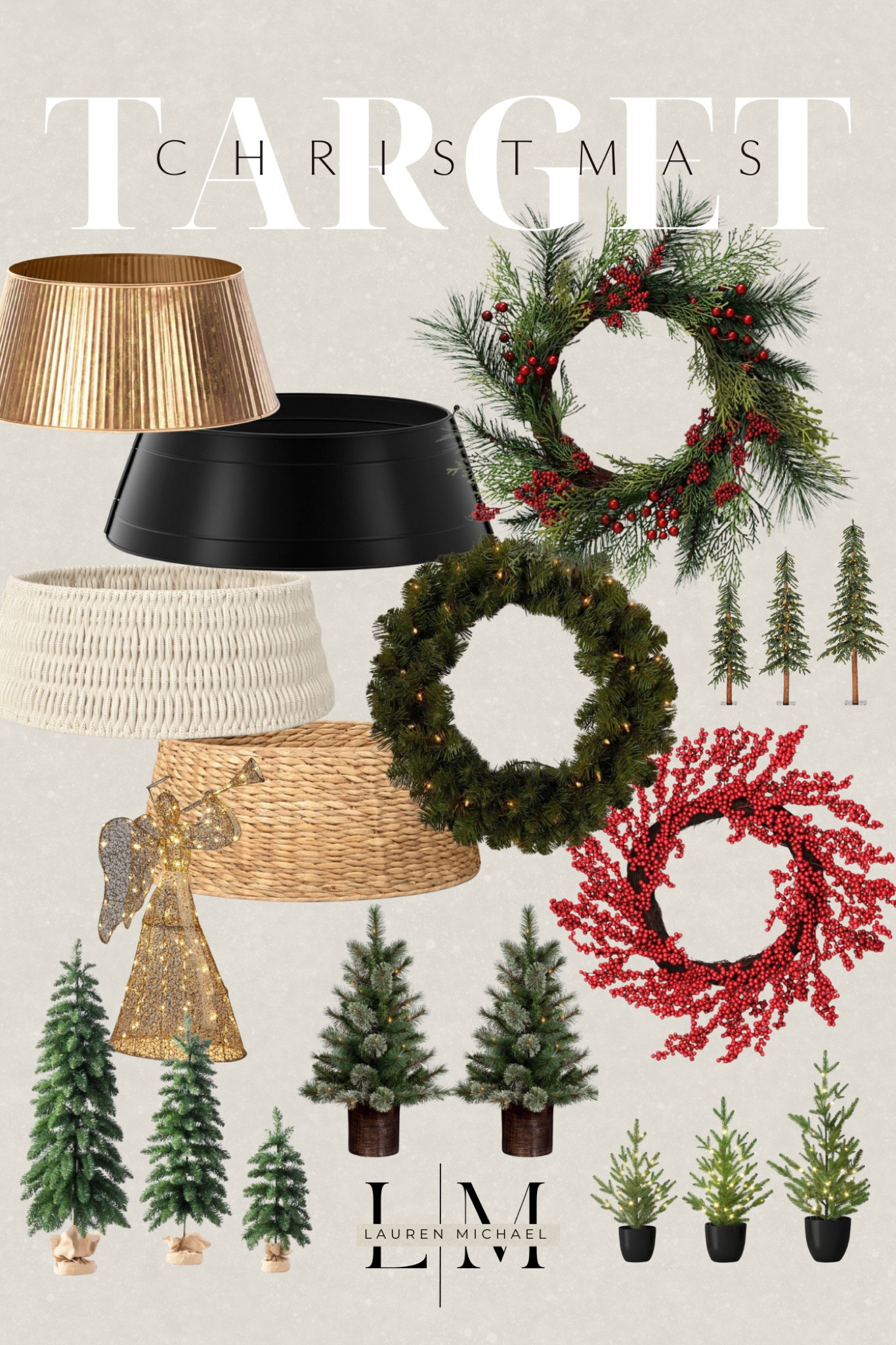 SHOP TARGET CHRISTMAS - 50% OFF! From festive decor to cozy essentials, these deals will not last long! 

Hurry- your holiday season just got a whole lot brighter! 

#TargetDeals #ChristmasShoppjng #LTKHoliday #HolidaySavings #TargetFinds #ChristmasSale

#LTKSeasonal #LTKSaleAlert #LTKFindsUnder50