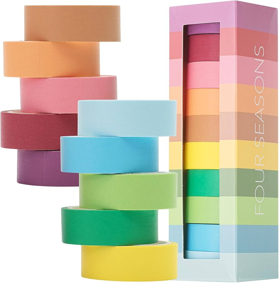 Mr. Pen- Washi Tape Set, 10 Pack, Decorative Tape, Washi Tapes, Colored Tape, Scrapbook Tape, Scr... | Amazon (US)