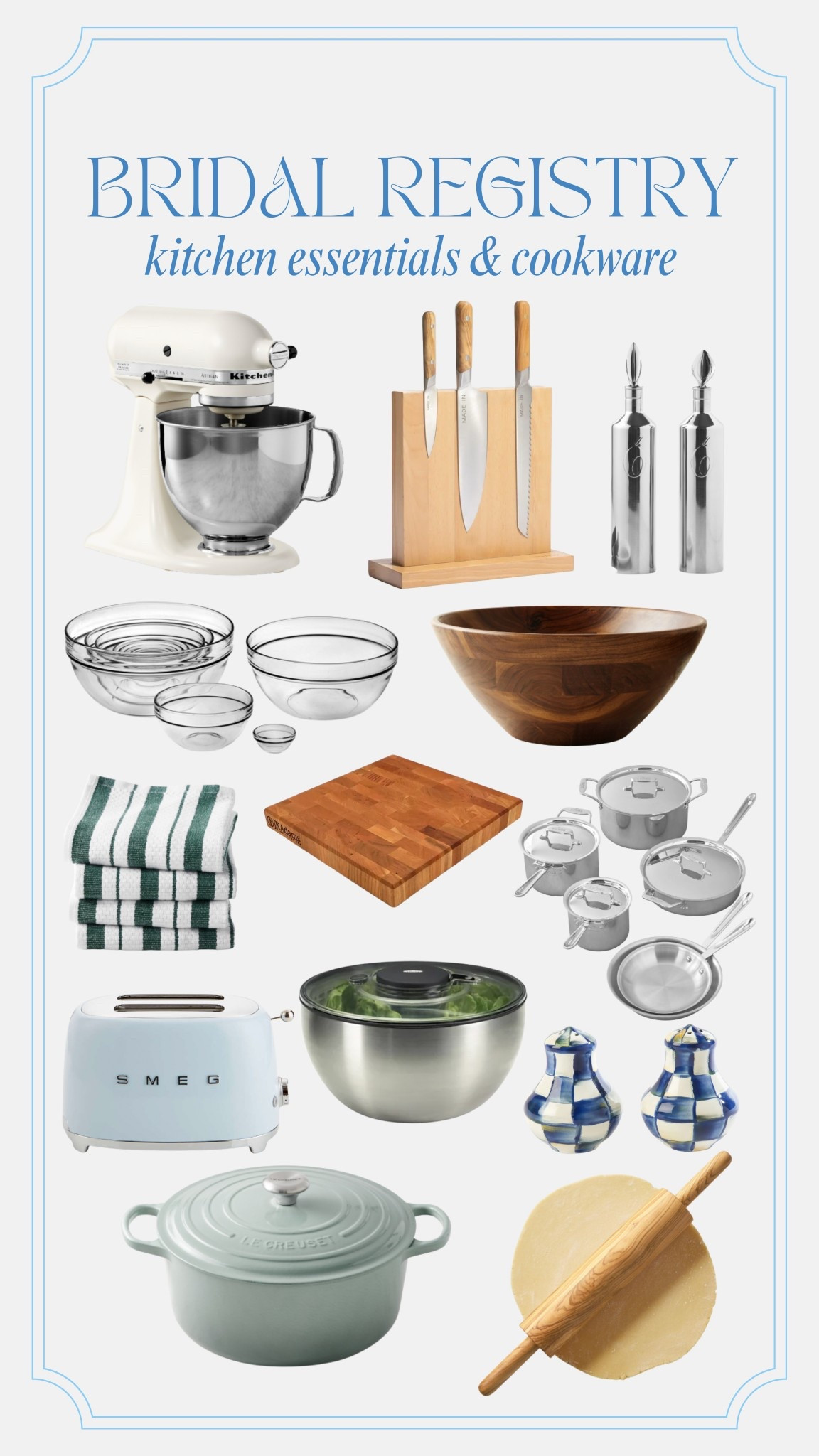 [7/25/25] Wedding registry must-haves! Kitchen essentials and cookwaree

#LTKWedding #LTKHome