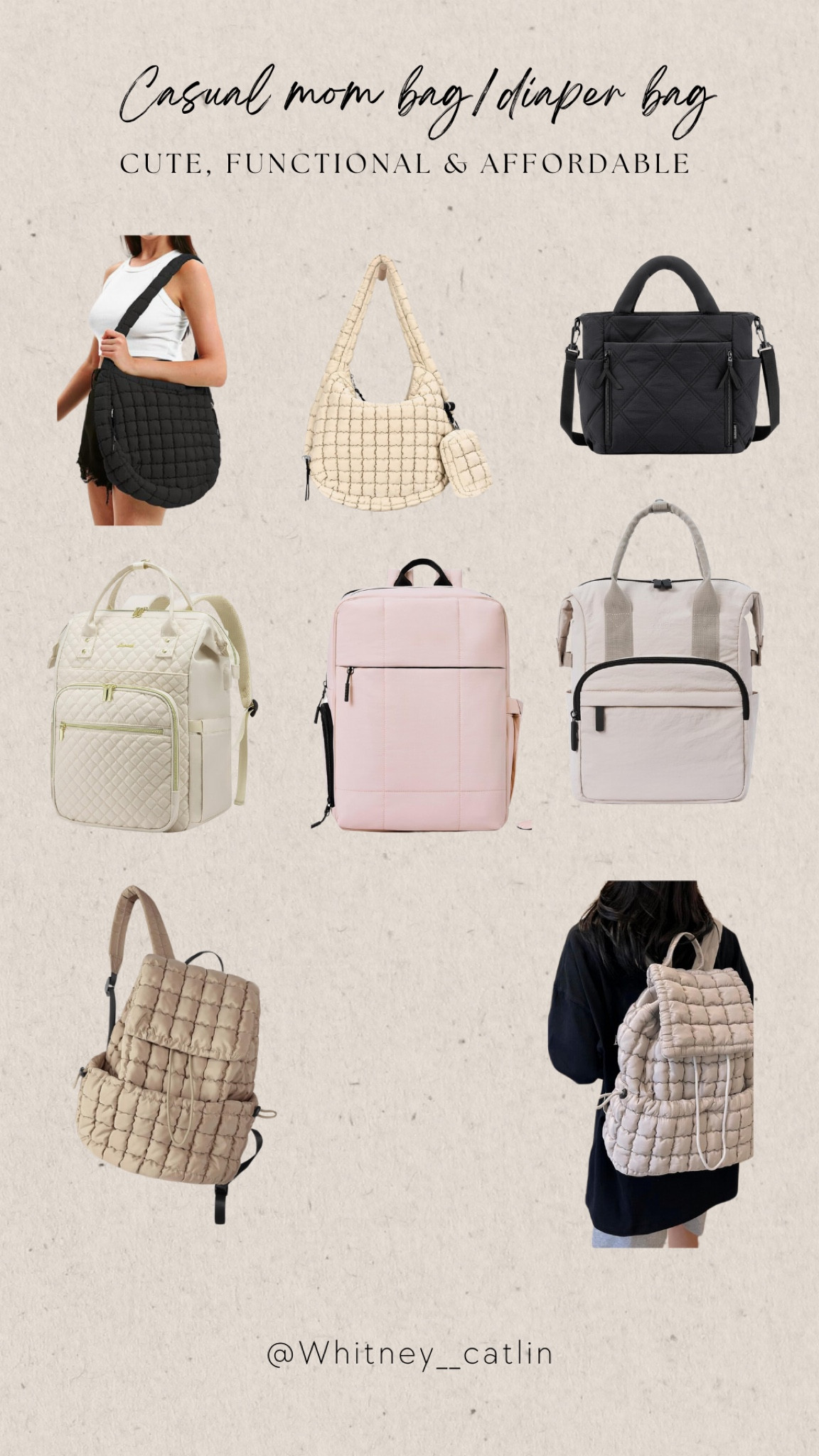 Functional mom bag, diaper bag, or just easy throw on and go casual bag!


#amazonbag#diaperbag#amazondeals#amazonmom#sahm#momonthego

#LTKBaby #LTKFamily #LTKFindsUnder50