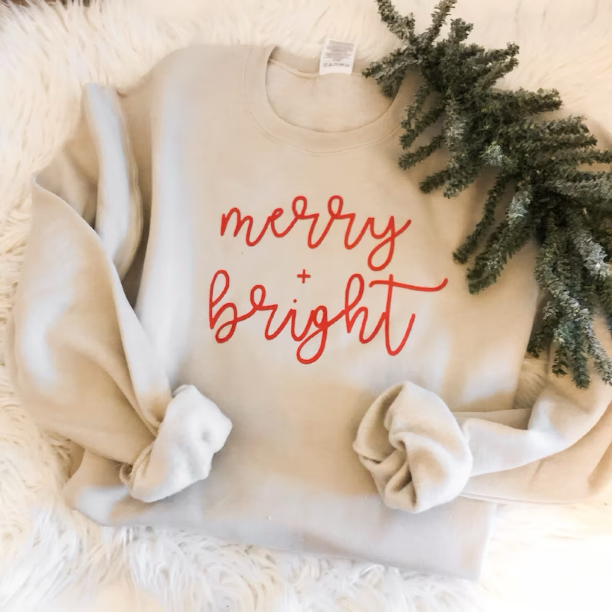 Christmas Crewneck Sweatshirt / Christmas Sweatshirt / Womens Christmas Sweatshirt / Merry Christmas Shirt / Merry and Bright Sweatshirt 

#LTKSeasonal #LTKHoliday #LTKsalealert
