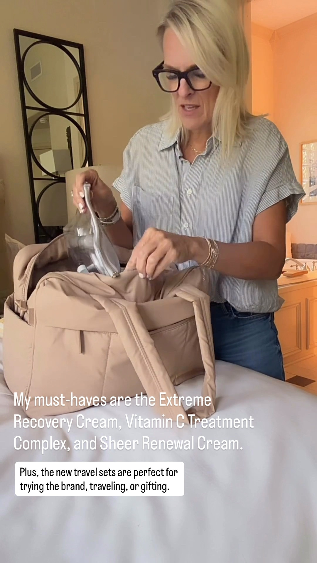 If you’re new to Colleen Rothschild, this is the perfect time to give it a try. I use these products every single day, and they’ve completely earned a permanent spot in my skincare routine. My must-haves are the Extreme Recovery Cream, Vitamin C Treatment Complex, and Sheer Renewal Cream. Plus, the new travel sets are perfect for trying the brand, traveling, or gifting. Don’t forget to use my code for 20% off!

💡 LTK MADE EASY
❤️ Heart = Support my posts!
🔖 Save = Get sale & restock alerts
📋 Lists = Keep favorites organized
📲 Share = Send lists and products to a friend. Hello, Christmas List!
💬 Comment = Ask me anything about what I’m wearing. :-)

#LTKOver40 #LTKTravel #LTKBeauty