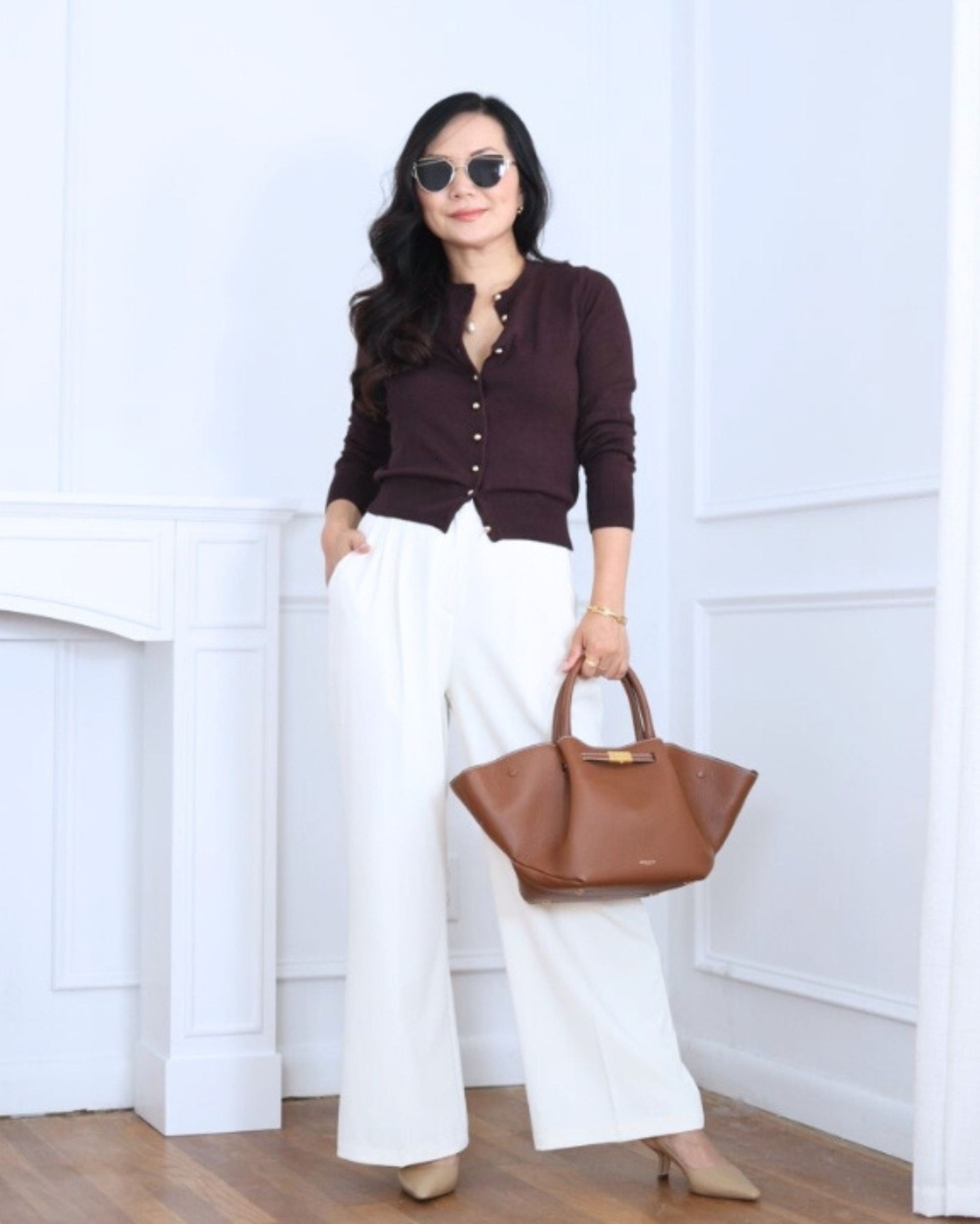 This knit cardigan from H&M is such an easy layering piece—light, cozy, and versatile. I paired it with palazzo pants from Amazon for a relaxed but polished look that works perfectly for days when I want comfort without losing style. I’m 5’2, wearing size S.

#LTKPetite #LTKStyleTip #LTKOver40