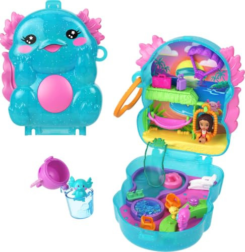 Polly Pocket Dolls & Playset, Axolotl Adventure Compact | Amazon (US)