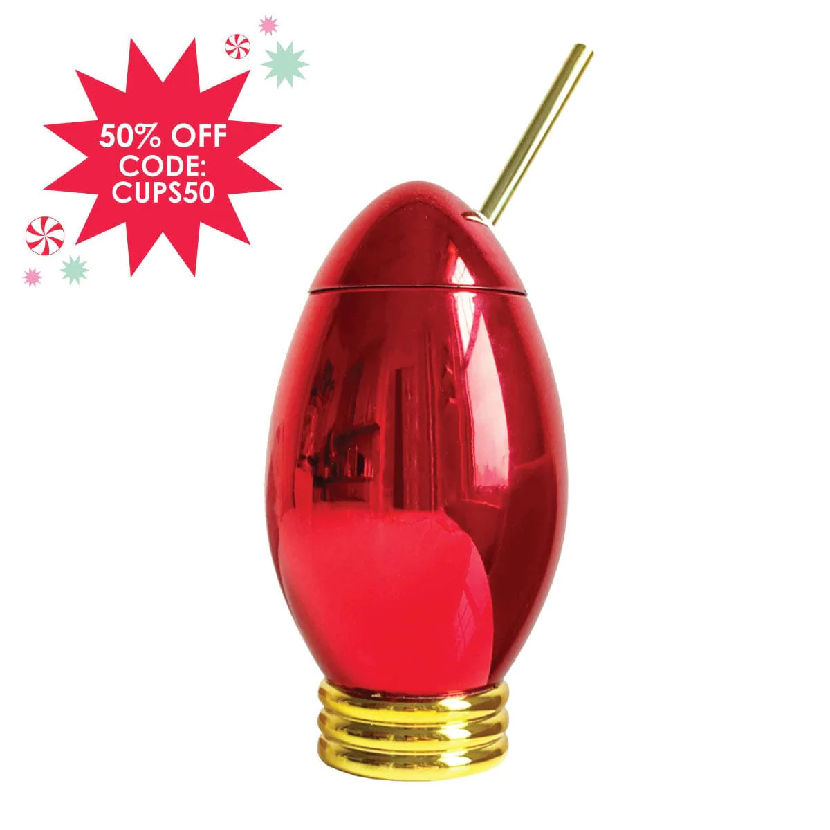 Shiny & Bright Holiday Light Cup | Packed Party