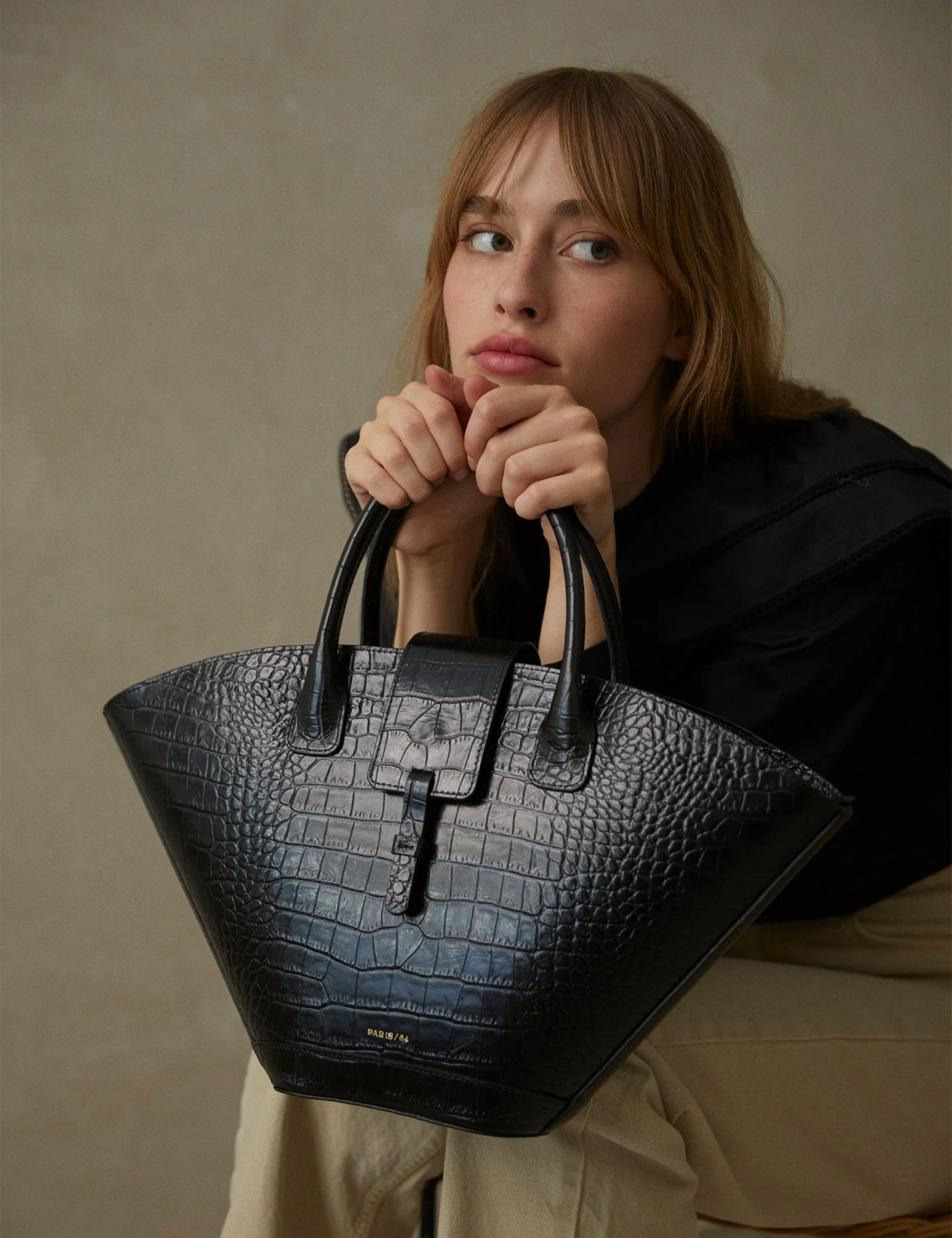 Bolso Lumi\u00e8re Coco Black Bag by PARIS/64 | PARIS/64