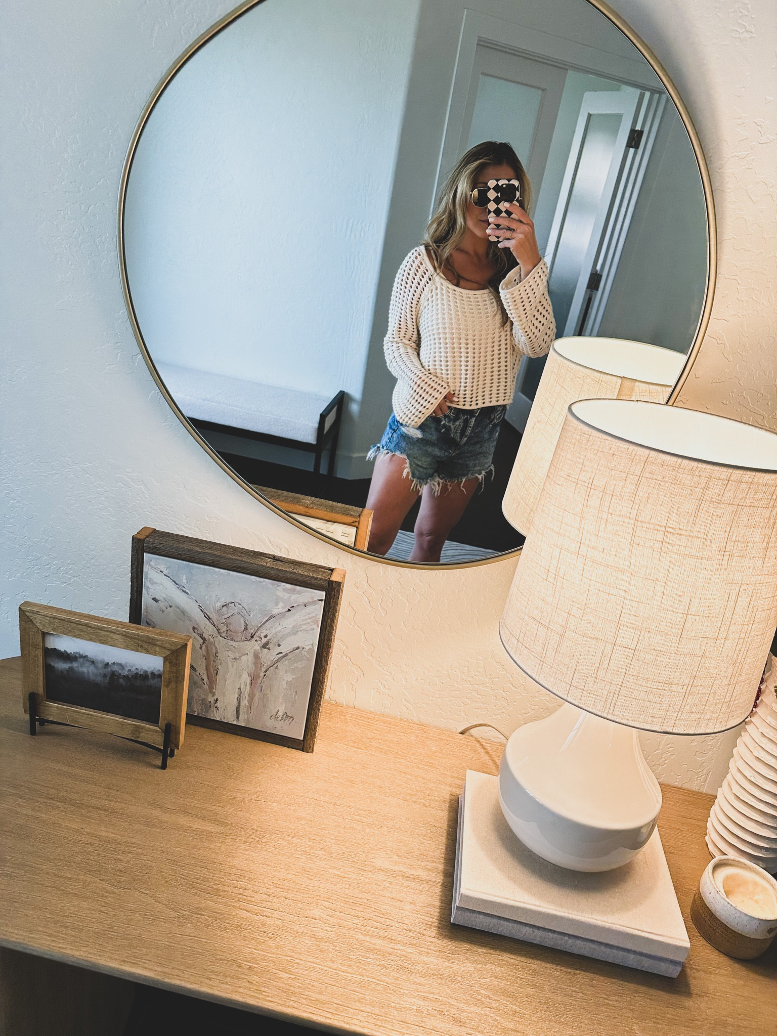 Target finds that are perfect for transitioning to spring. Need to self tan but it’s almost shorts season. #target #sale #under50 #momstyle #momfashion #homedecor 

#LTKhome