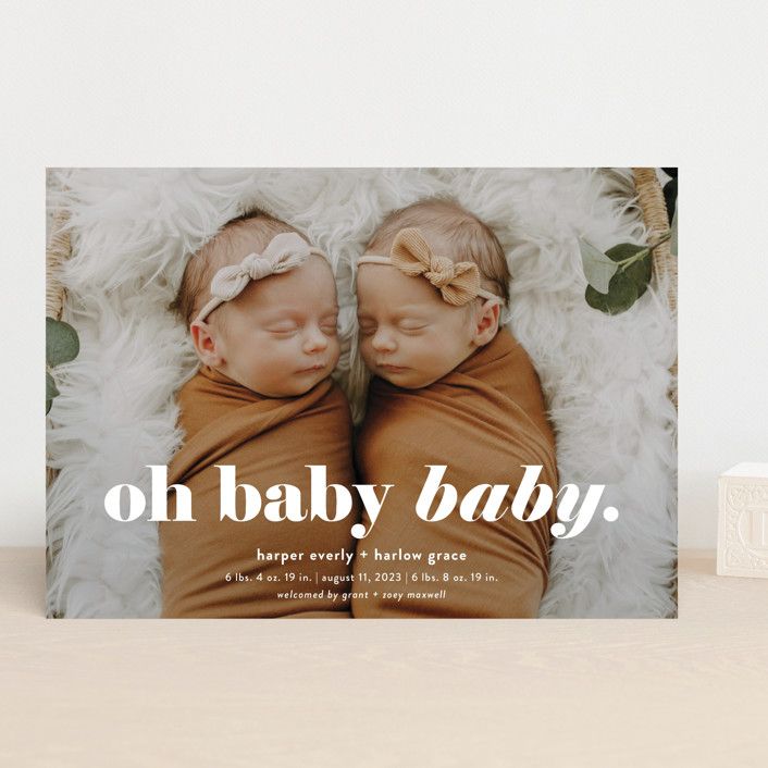 Oh Baby Baby | Minted