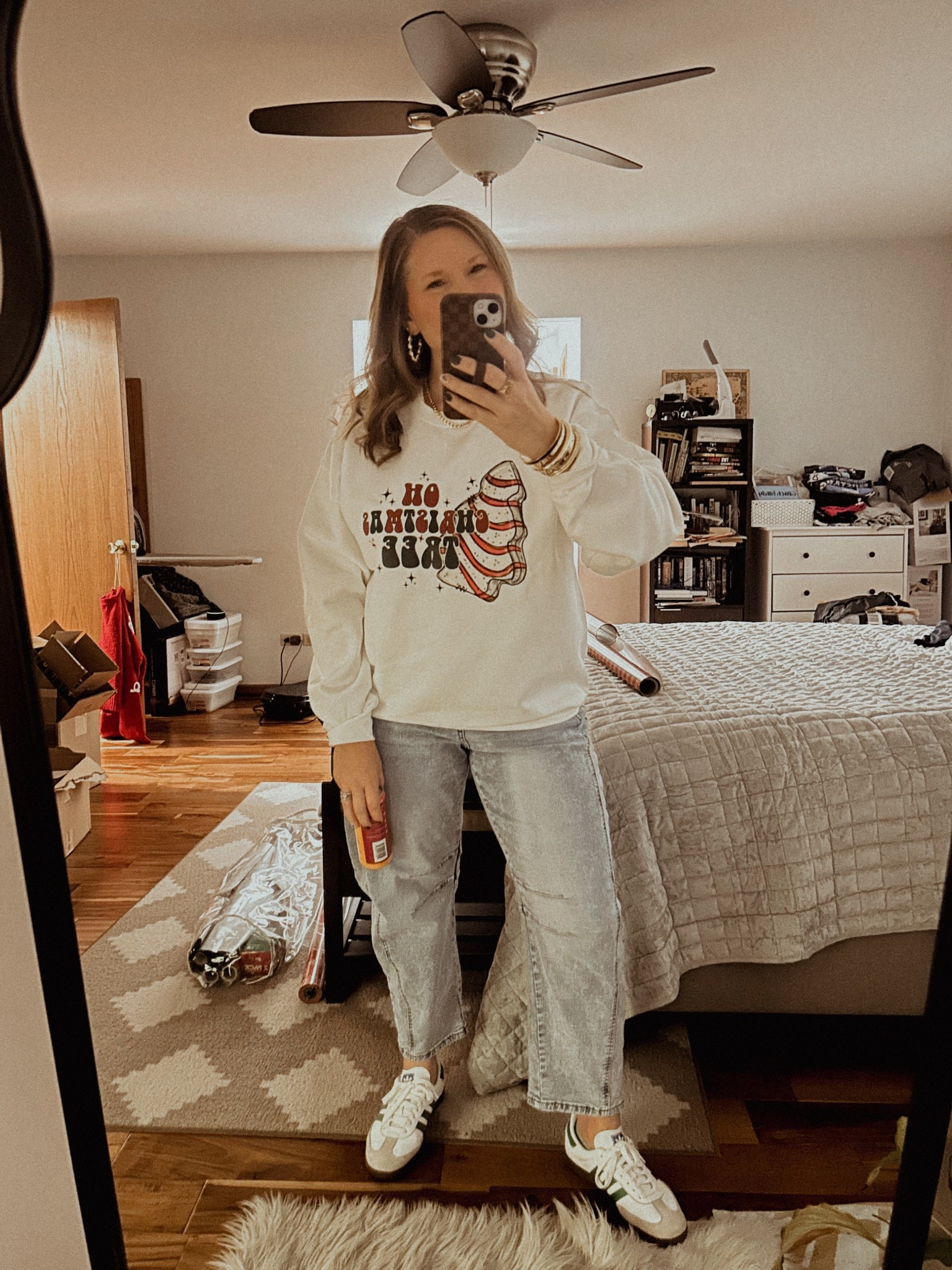 What I wore to our department holiday party last night - super casual and fun! 

#LTKHoliday #LTKOver40