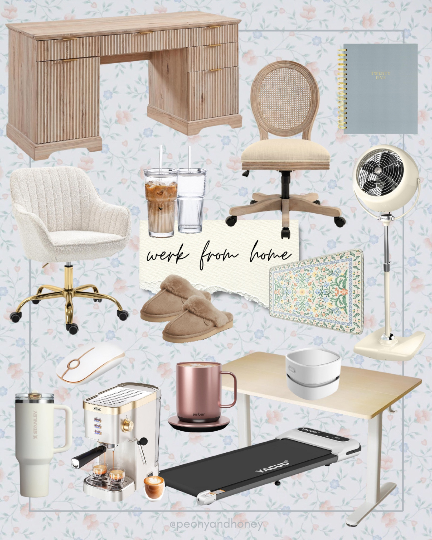 Werk from home with these cute home office essentials that’ll make you employee of the month in no time lol!  #homeoffice #workfromhome #remotejobs #homedecor 

#LTKHome #LTKFitness