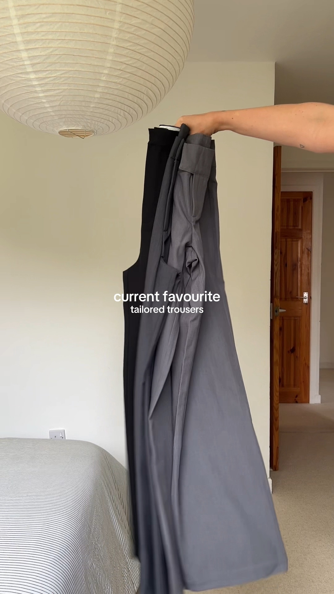 Current favourite tailored trousers ☑️

#tailoredtrousers #trousers #greytrousers #smarttrousers 

#LTKwinter #LTKeurope #LTKuk