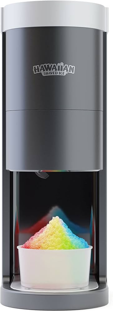 Hawaiian Shaved Ice S777 HomePro Shave Ice and Snow Cone Machine, Featuring Adjustable Blade for ... | Amazon (US)