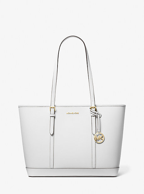 Jet Set Travel Large Saffiano Leather Tote Bag | Michael Kors US