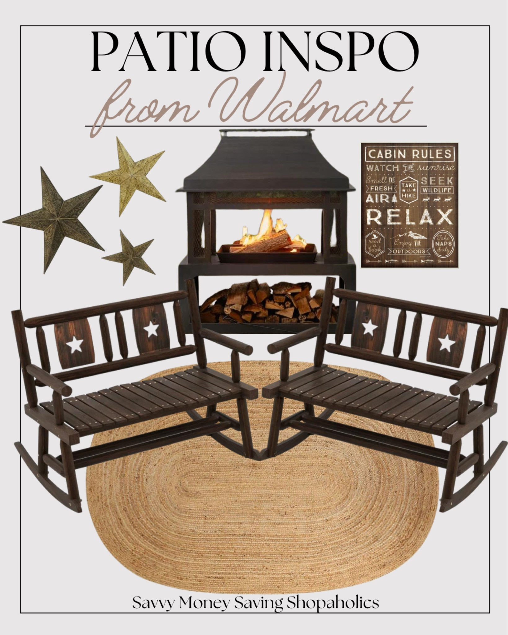 I went rustic with this patio Inspiration! 

#LTKHome